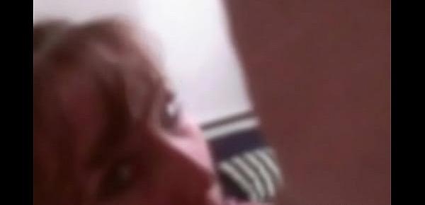  Amateur Pretty Eyed MILF Little Dick BJ And A Cumshot